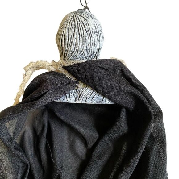 Mini Halloween Reaper Rare Skeleton 18.5" Monster Ghost Grim Prop Decor Hang - Picture 8 of 9